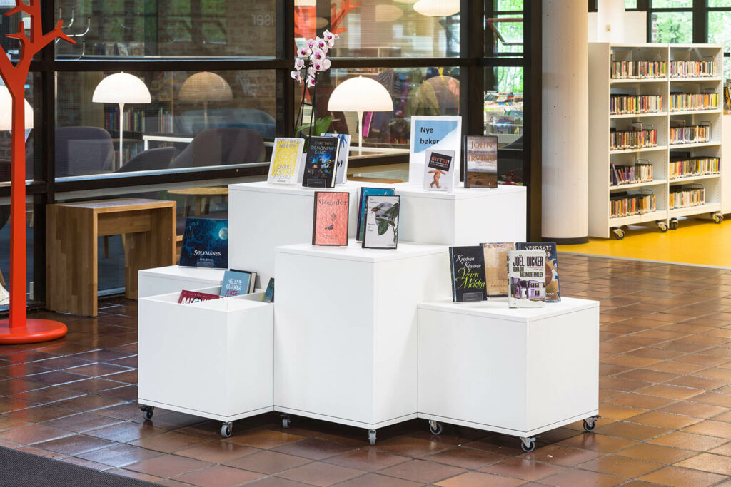 Library display furniture
