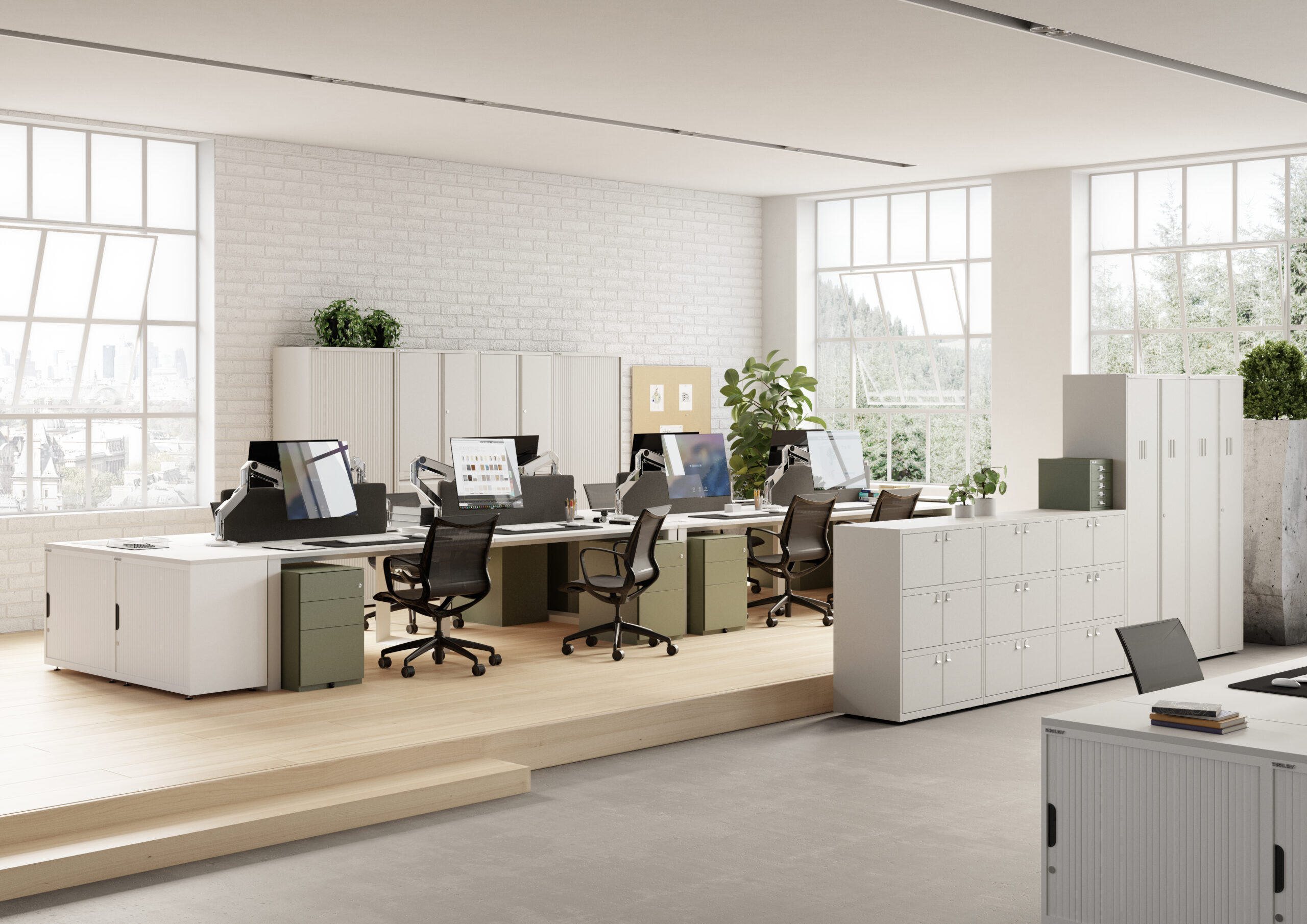 Bisley SystemFile Coat cupboards